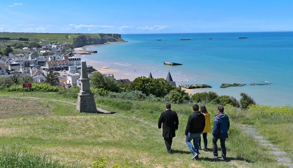 Les Plages du Débarquement à pied