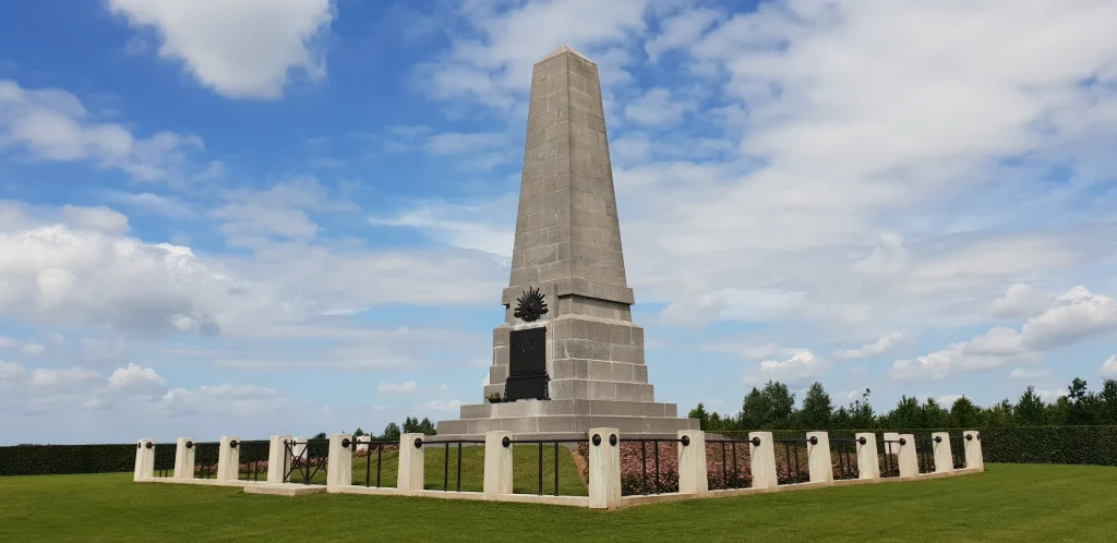 The Australian 1st Division memorial at Pozières
