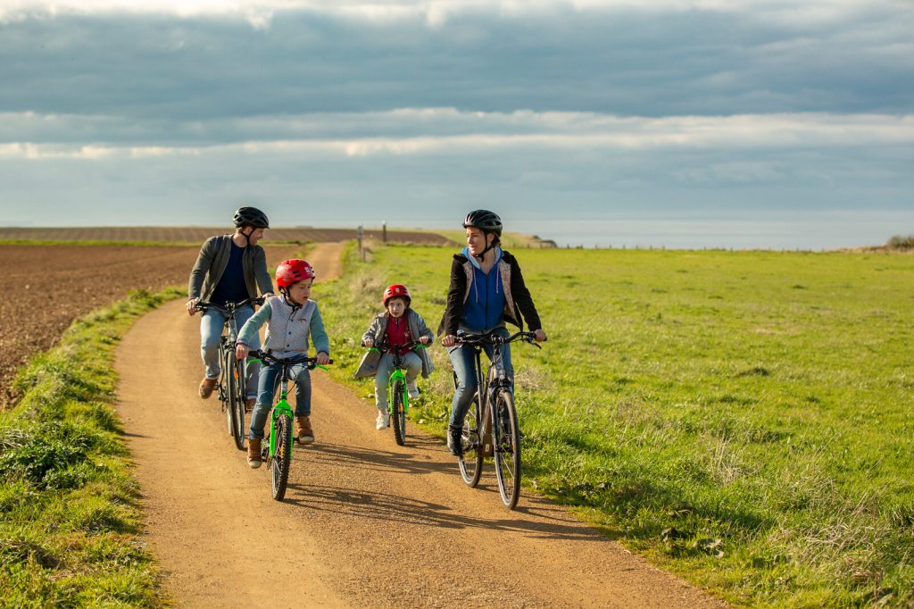 La vélomaritime en famille