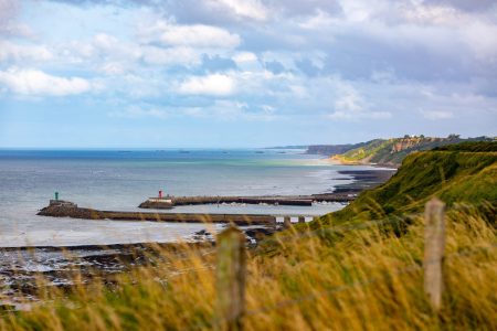 image de la plage de Port-en-Bessin