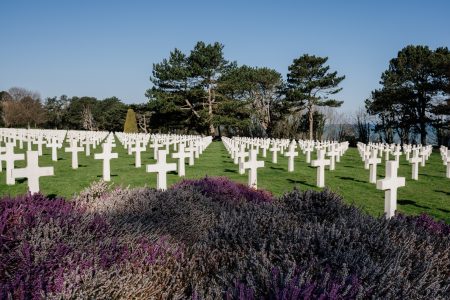 omaha beach plage débarquement cimetière américain