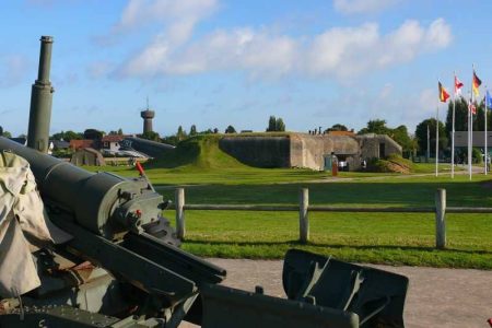 Voyage-a-velo-Normandie-Merville-Franceville-Debarquement-Normandie Rando