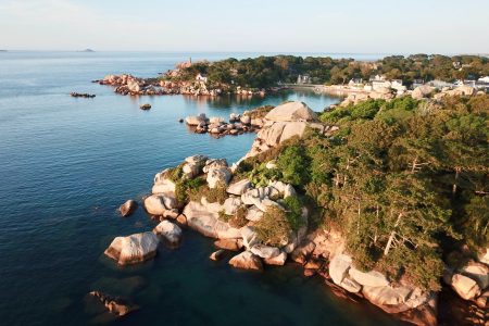 image d'une falaise en Bretagne